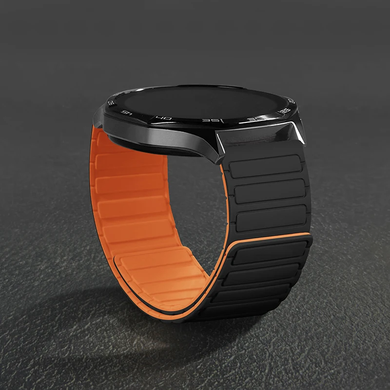 Magnetic Silicone Sports Watch Strap - Universal Fit and Stylish Design