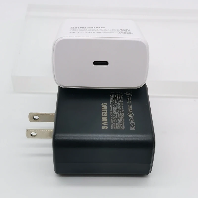 Samsung 45W US Charger Super Fast Charge Power Adpater For Galaxy Z Flip Fold 6 5 4 3 2 S20 S21 S22 S23 S24 FE For iPhone 15 Pro