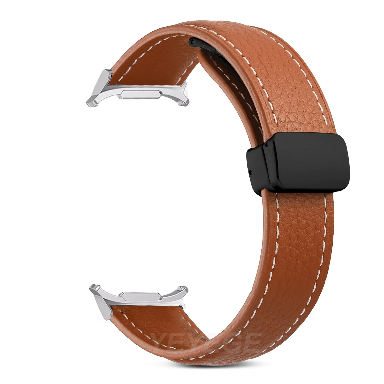Premium Leather Magnetic Watch Band Bracelet