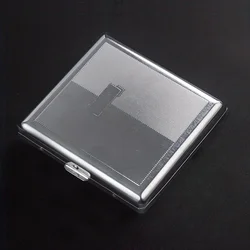 Vintage Double - Sided Spring Clip Cigarette Case - Holds 20 Cigarettes (C)