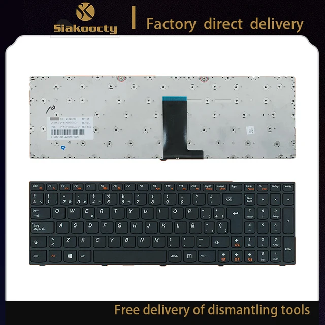 Teclado Para Portátil Lenovo B5400 M5400 Series, Nuevo, Original.