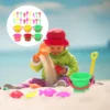 24pcs Child Sand Bucket Interesting Kids Beach Bucket Toy Mini Bucket Mini Toddler Kids Toys For Kids 4