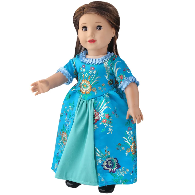 18 "Mädchen Puppe Overall Tragen 43 cm Baby Puppe Kleidung Strampler Kinder Mädchen Geschenke – Detail 13