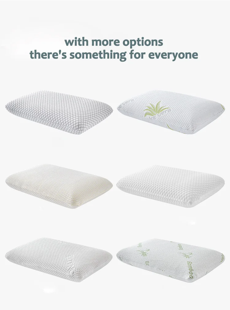 Bamboo Fiber Memory Foam Pillow