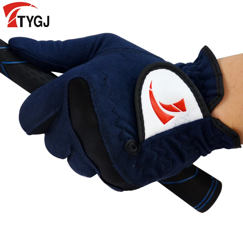 Golf gloves men's fiber cloth soft and breathable summer