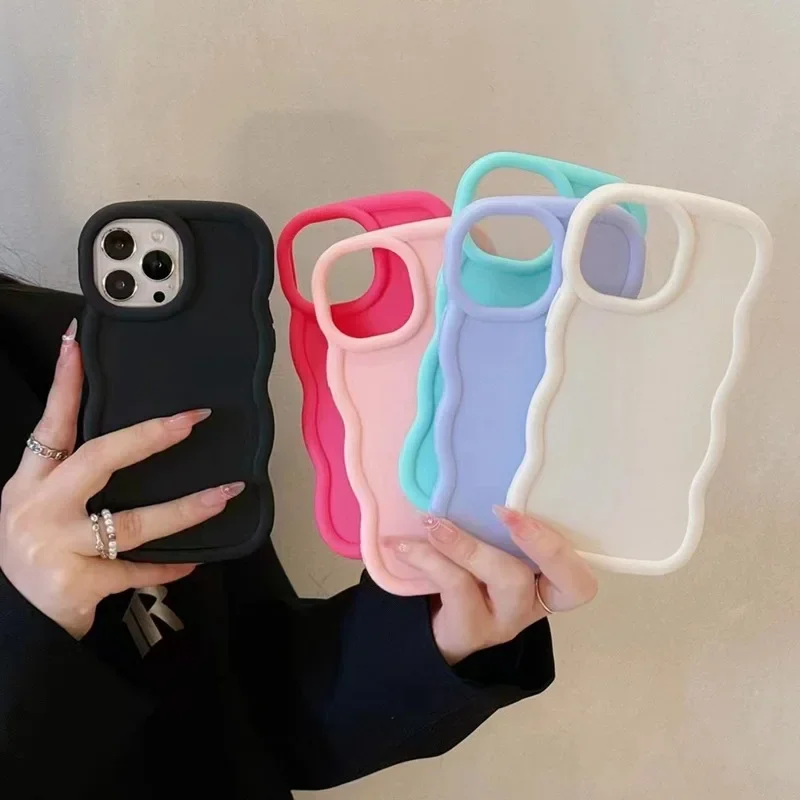 Soft Silicone Candy Phone Case - Vibrant & Durable Protection Cover