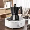 150ml/300ml Aluminum Moka Italian Mocha Pot Espresso Coffee Maker Induction Cooker Percolator Stove Top Pot Coffee Machine 5