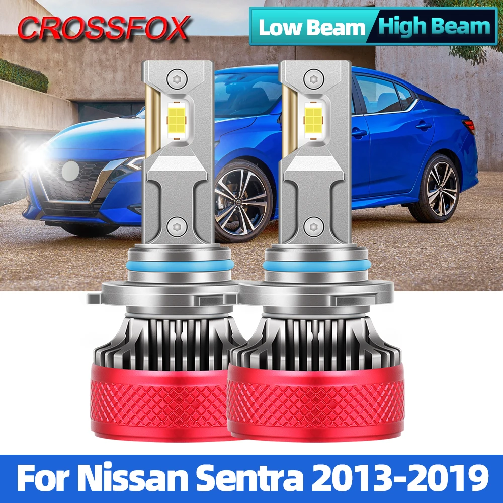 

LED Headlamps Bulb H11 6000K 120W 12V Led Headlight CSP Chip Auto Lamp For Nissan Sentra 2013 2014 2015 2016 2017 2018 2019