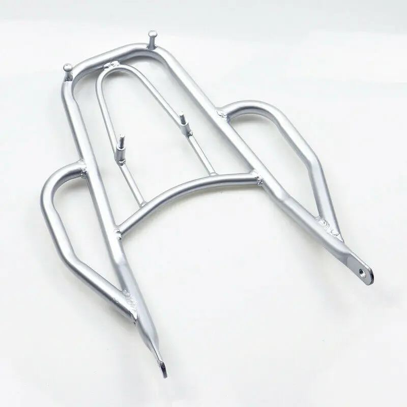 Dirt Bike Silver Rear Luggage Rack Shelf For Suzuki DRZ400 DR-Z 400S 400M