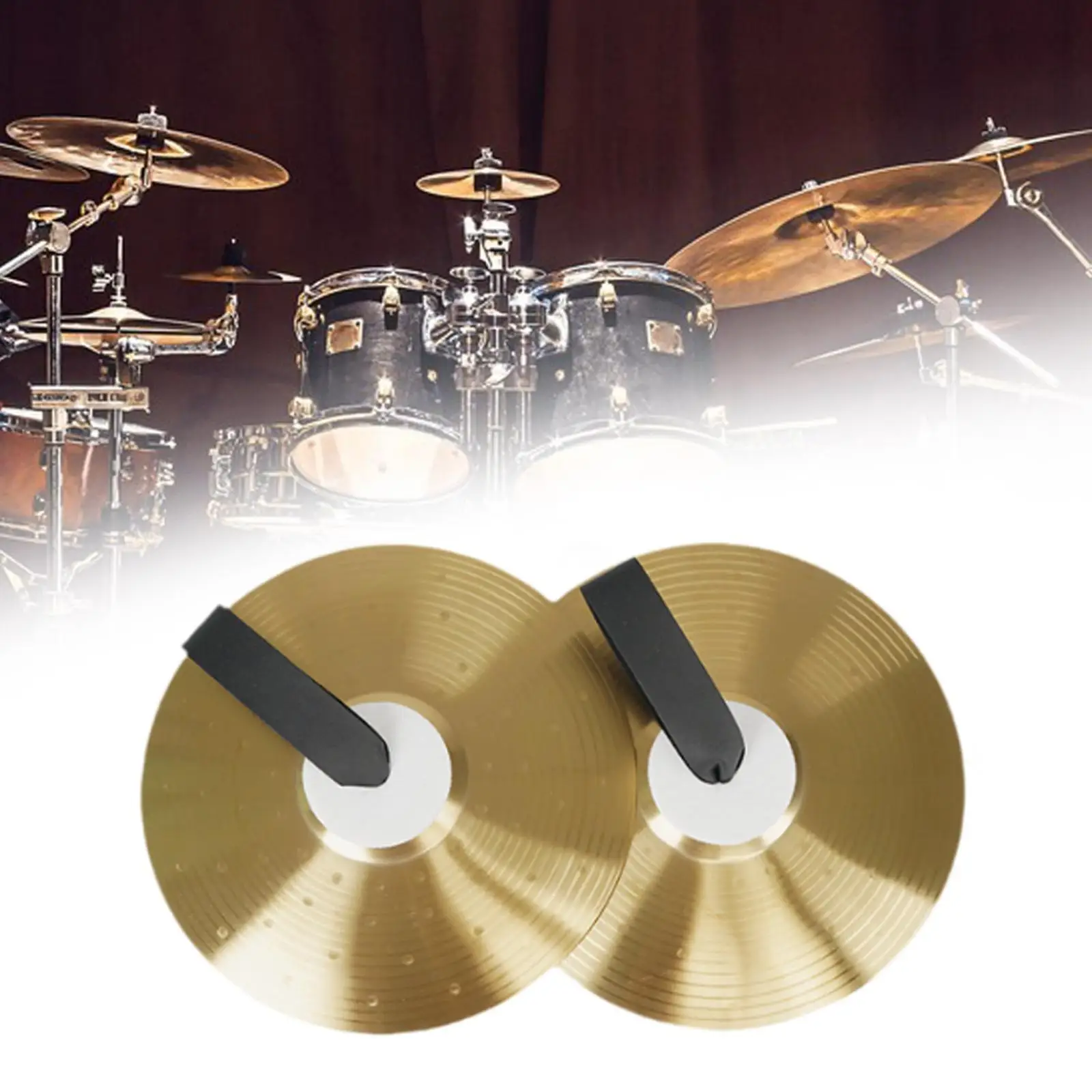 Crash Cymbal Sturdy Student Cymbals Practical Multifunction for Concert Stage Performance Music Festivals Men Women Starters Crash Cymbal Sturdy Student Cymbals Practical Multifunction for Concert Stage Performance Music Festivals Men Women Starters