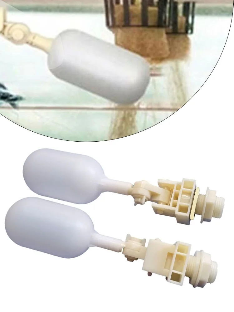 2pcs Automatic Water Level Control Valve Float Ball 0.02-1.0MPA Water Pressure Adjusting Tank Trough Pool Spa Hardware