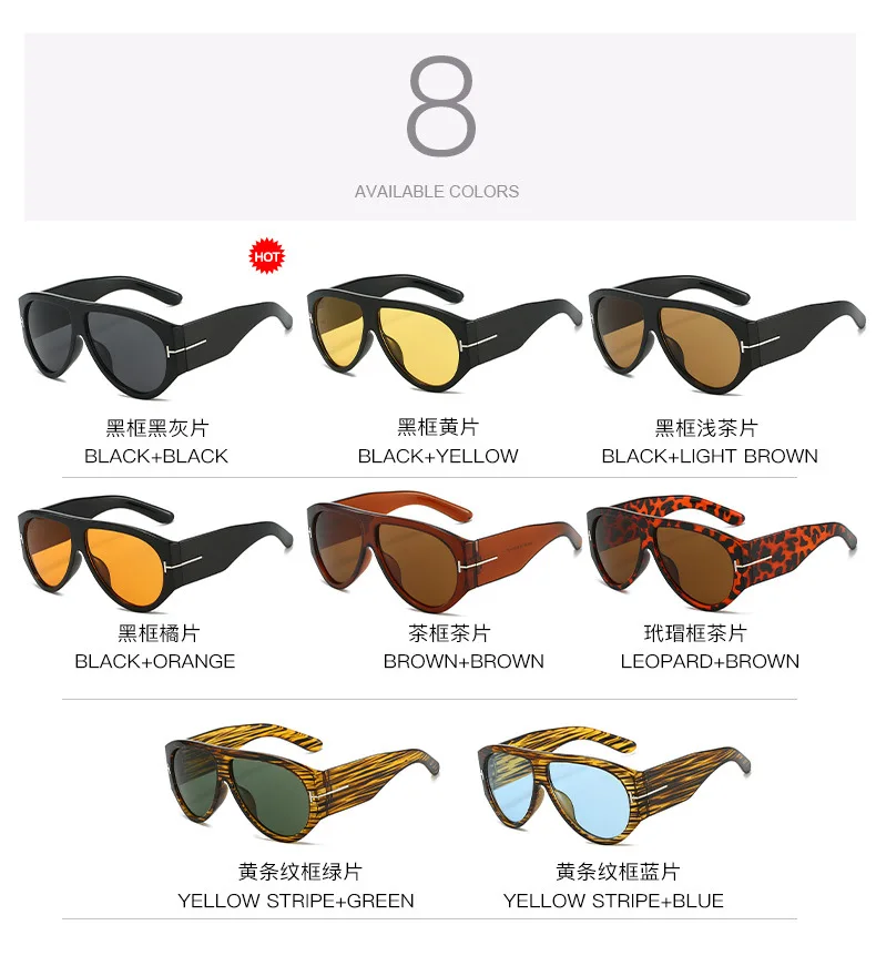 Vintage Pilot Sunglasses - Stylish UV Protection for Men and Women