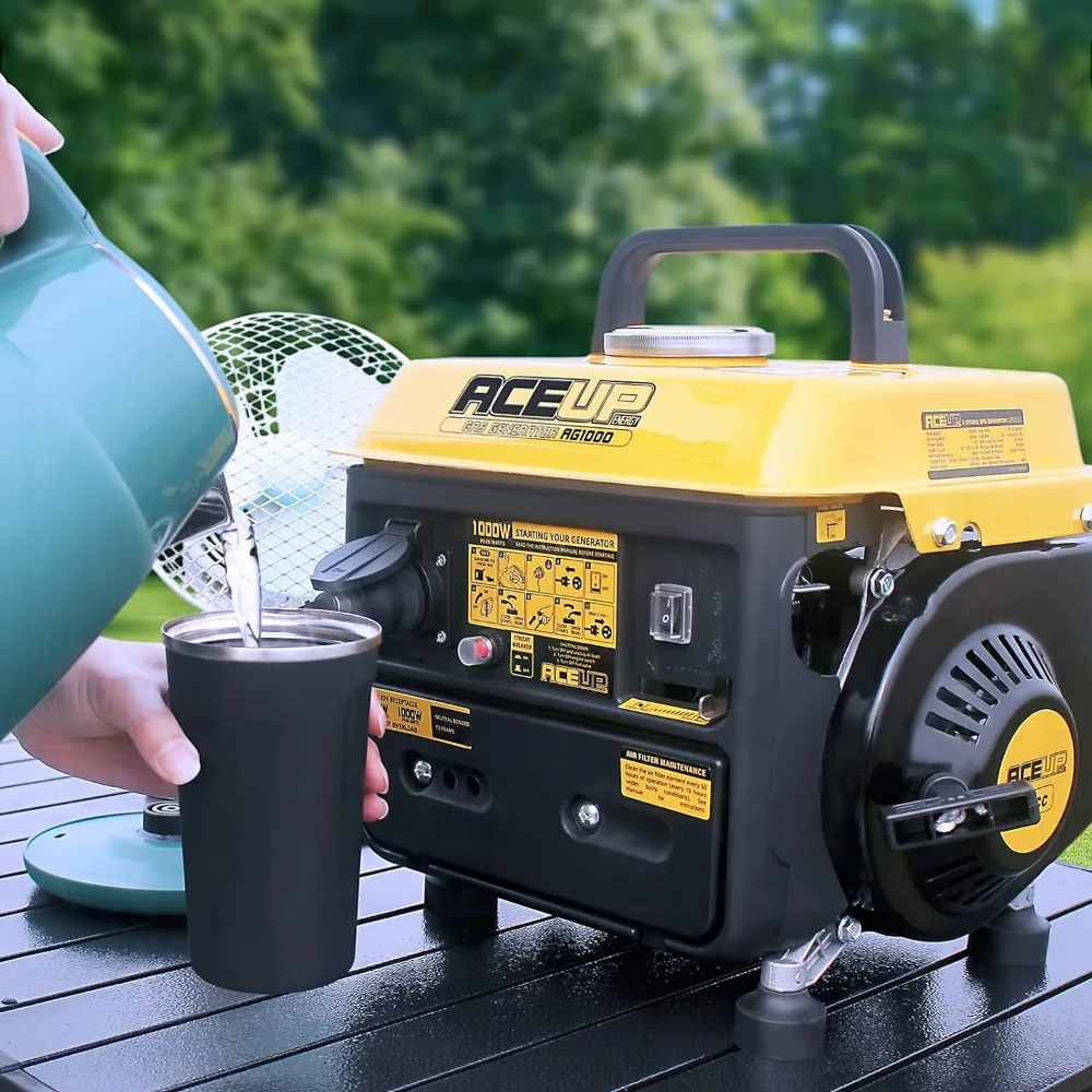 Gas-Powered Generator, Portable Generator Camping Ultralight, EPA & CARB Compliant 4