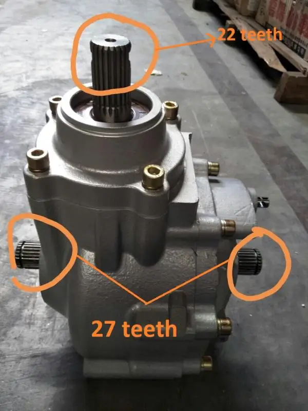 Hinteres Differential getriebe passend für rs800/gsmoon800 Buggy 