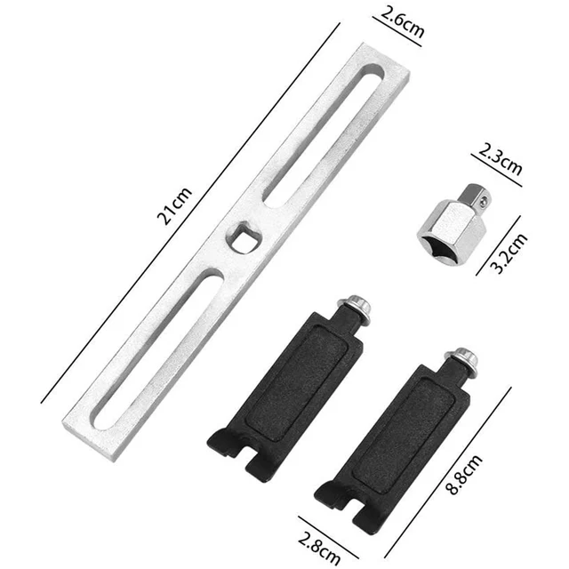 Chiave Serbatoio Carburante Auto - Strumento Regolabile 3 Ganasce Per Rimuovere Coperchi Pompa, Universale - Foto 5