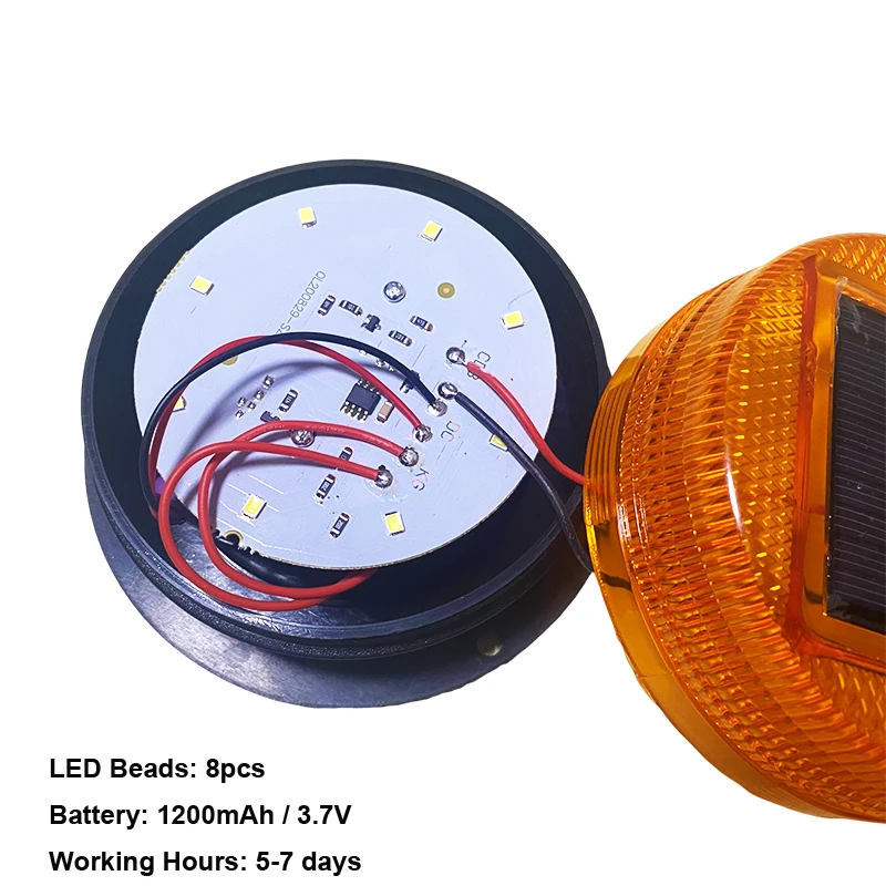 Solar LED Warning Light 3