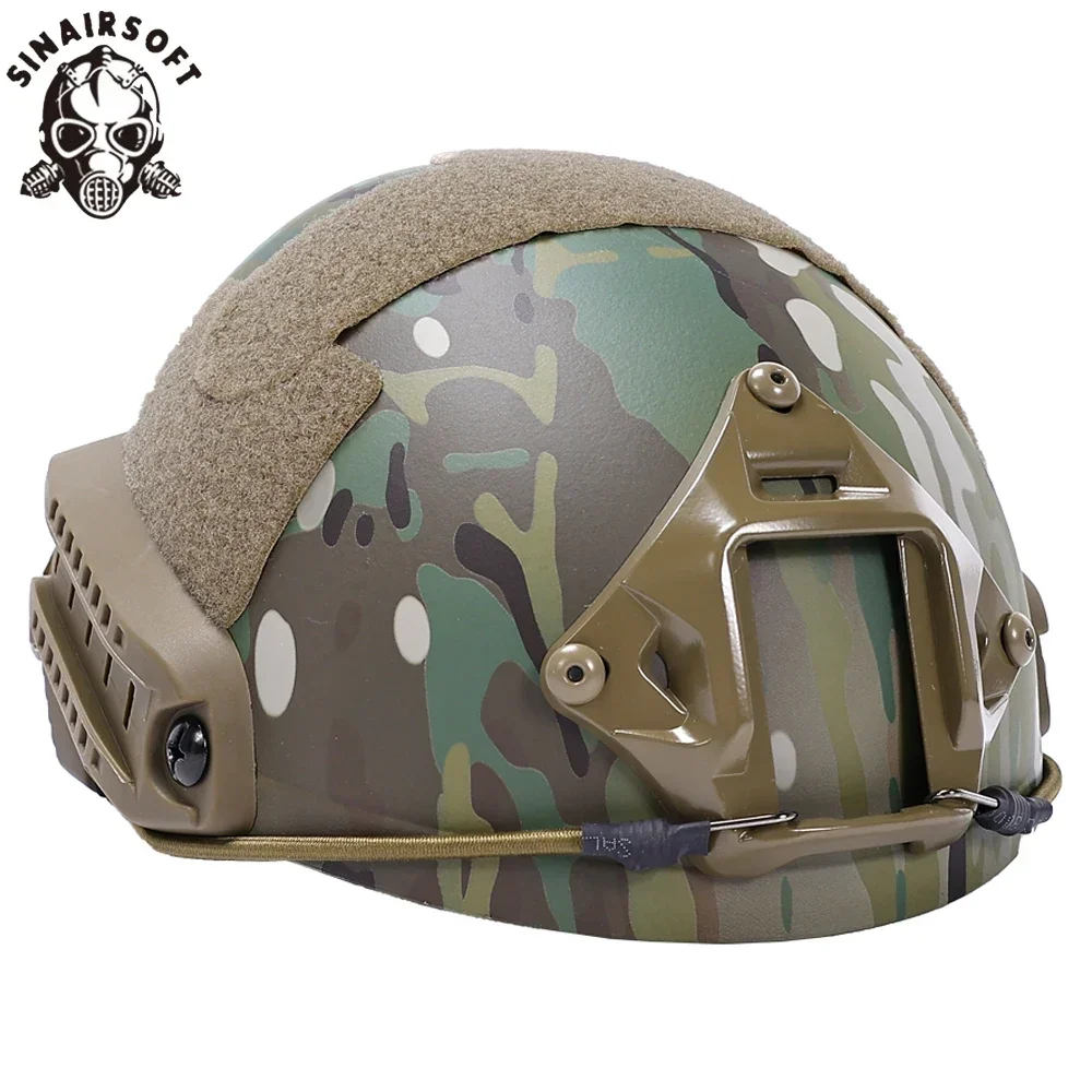 SINAIRSOFT Tactical FAST Helmet Airsoft MH Camouflage Tactical Helmets ABS Sport Outdoor Helmet