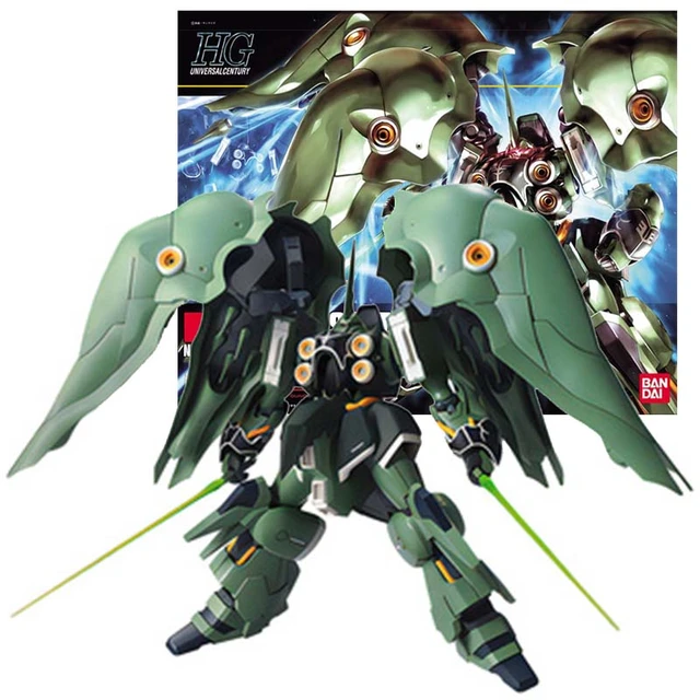 Bandai Gundam Figura Anime Nz-666 Kshatriya Action Figure The Robot Spirits  HGUC Model Kit Brinquedos para Meninos - AliExpress