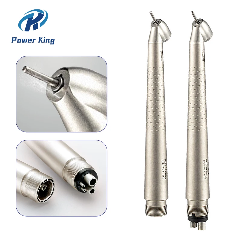 

Стоматологический наконечник, 45 градусов, высокоскоростные вращающиеся ручки, NSK тип, прочный, 2 отверстия, 4 отверстия, E-генератор с распылителем воды, твердый Титан