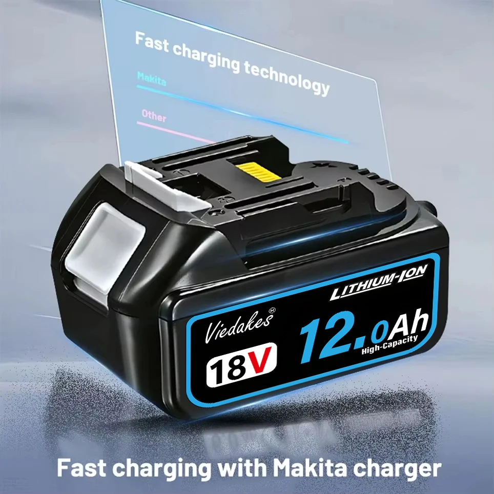 For Makita Battery 18V VIEDAKES 4.0Ah Replacement BL1840B BL1850B Safe Reliable 18650 Li-ion Battery✅