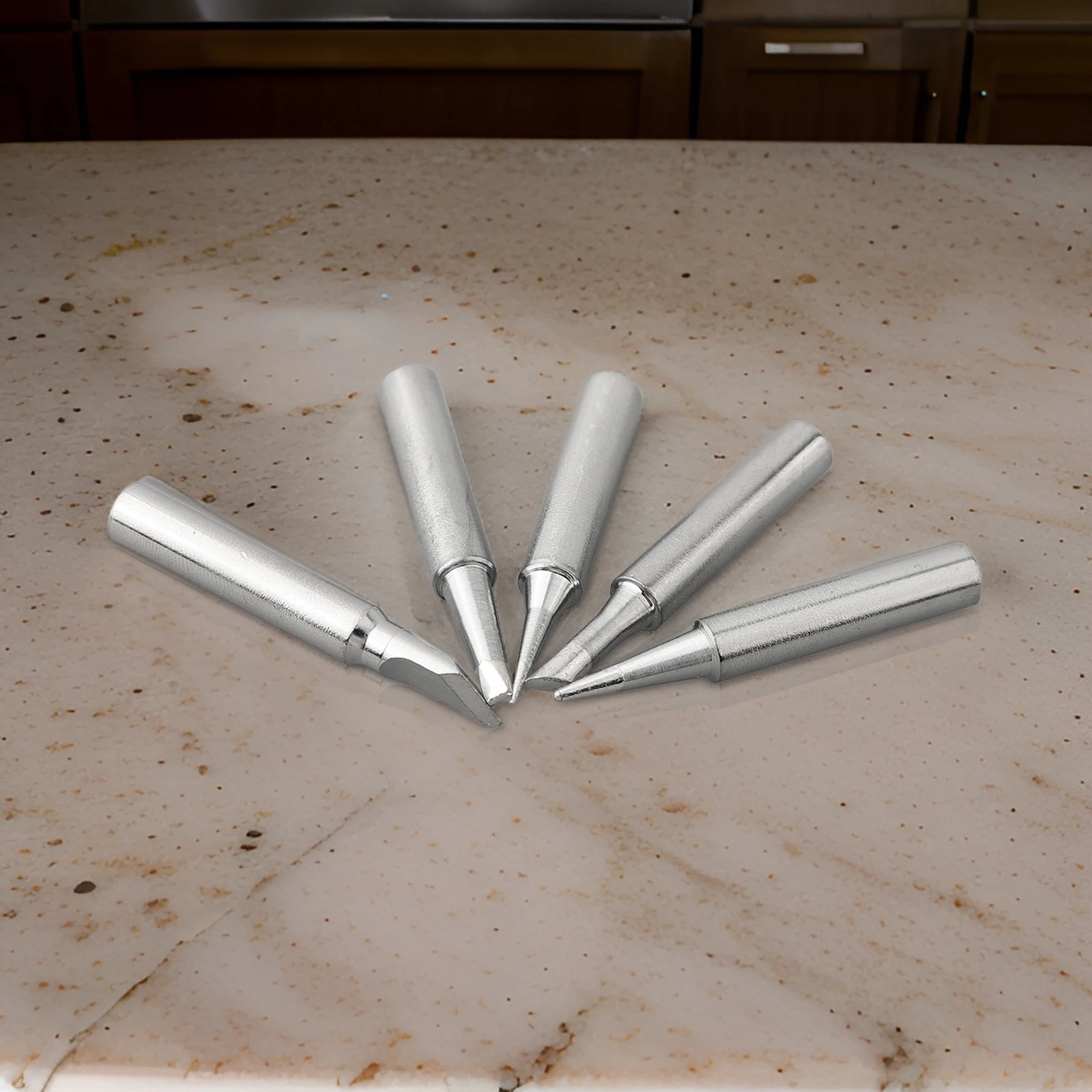 

Soldering Welding Head Soldering Iron Tip 200~480℃ 5pcs Electric Soldering Iron Tips Pure Copper Welding Indoor Outdoor