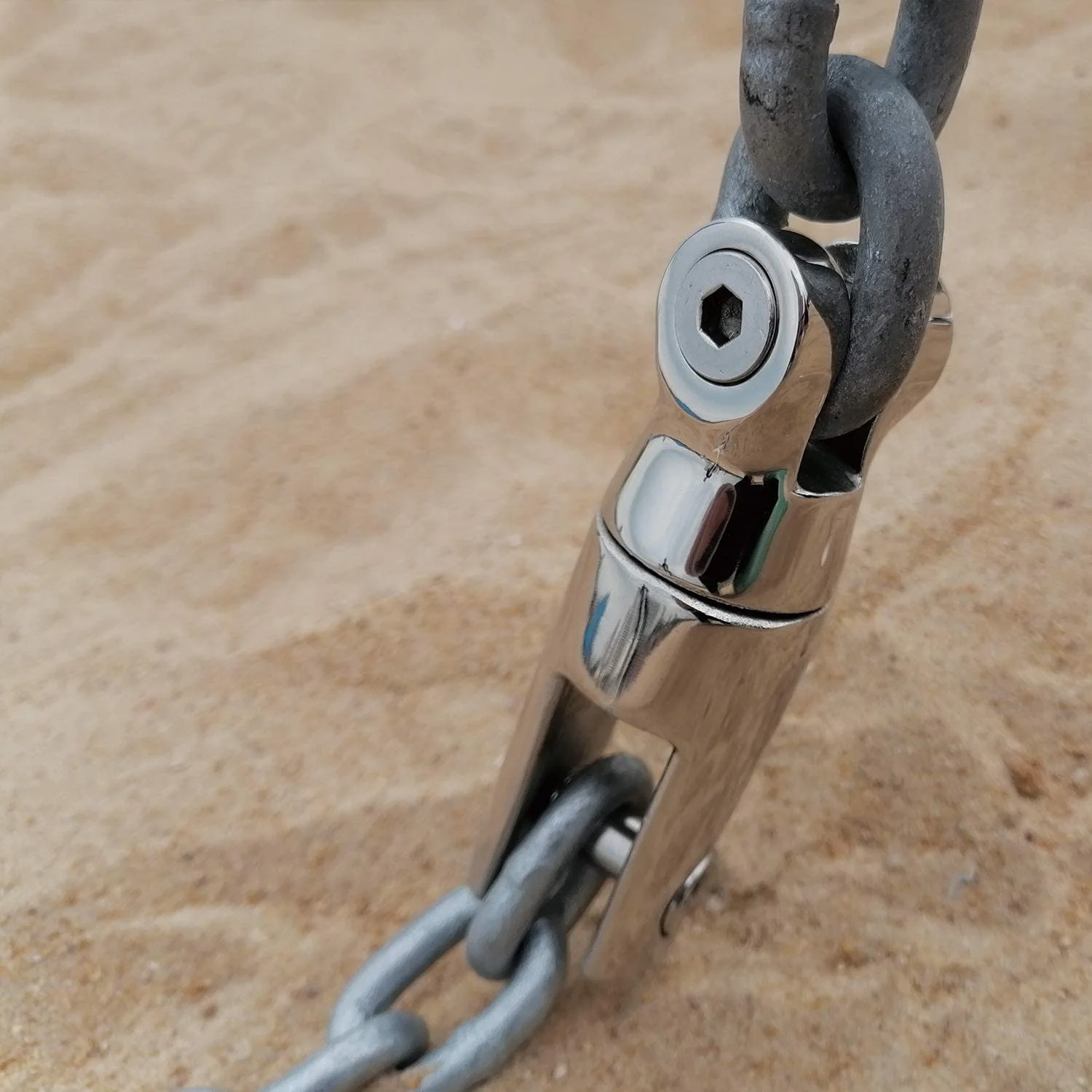 Marine Hardware Stainless Steel Mirror Polished Anchor Connector