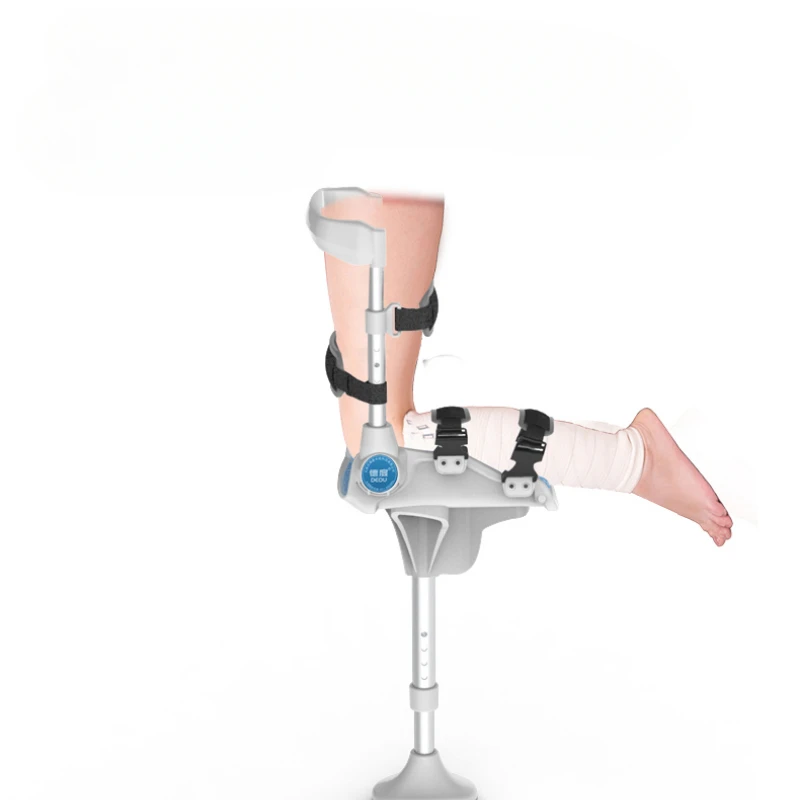 Ankle Fracture Support Single-leg Mobility Aid Non-slip Crutch for Adults Sprain Recovery Assistant Walking Aid for Ankle