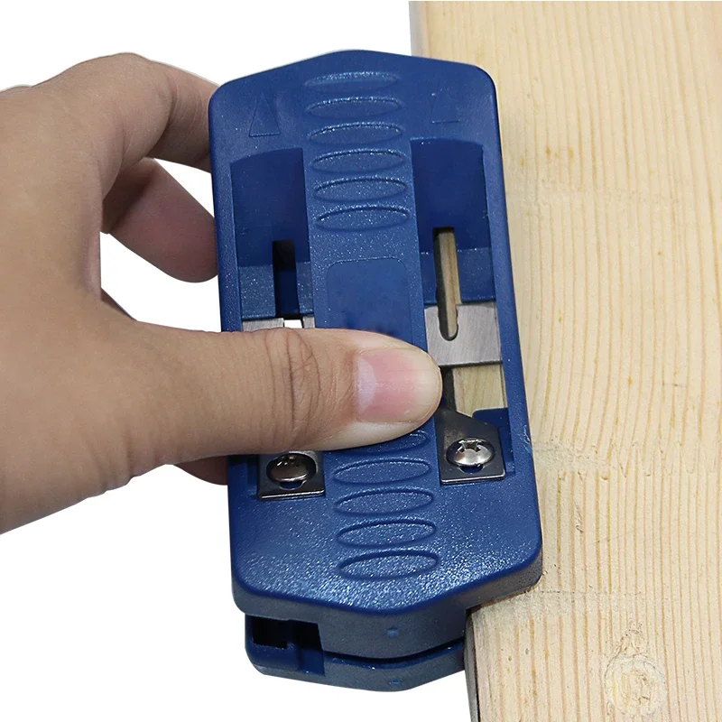 Jadpes Tagliabordi Manuale Per Bordi Diritti - Finiture Per Pannelli E Impiallacciature, Larghezza Max 54mm, Spessore 0.5mm