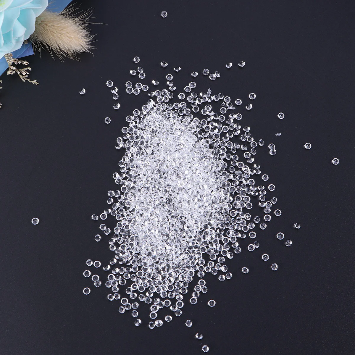 Twenty Thousand Pcs Acrylic Rhinestone Bright Color Craft Rhinestone Crystal Accessories Vase Fillers Fake Diamonds Clear Gems 4