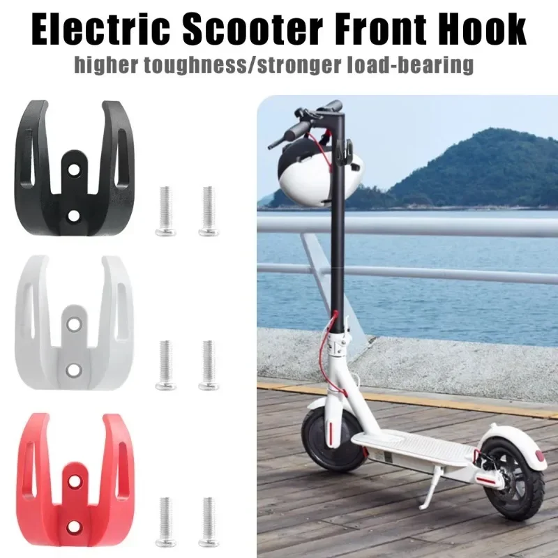 Heavy-Duty Nylon Double Hook for Scooter Storage and Accessories
