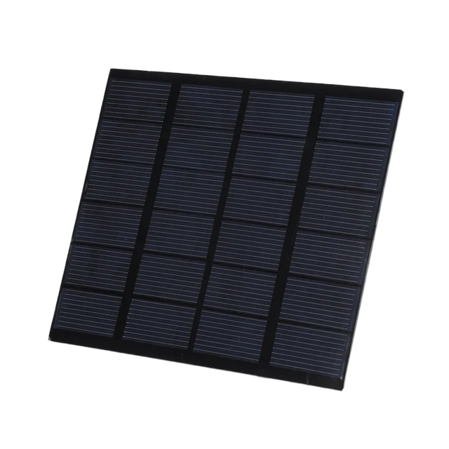 1.5W 6V Mini Solar Panel 110x92mm Polysilicon Portable Solar Cell Solar Battery Charger Solar Cell for Light  Charger 3
