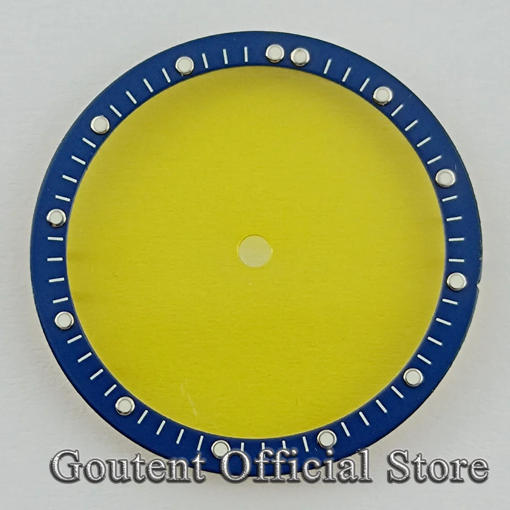 Goutent Elegant Black Blue White Perspective Dial with See-through Design for Automatic Movement Watches