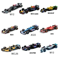 Bburago 1:43 Red Bull RB21 A525 MCL38 Monac Racing Martin Formula Ferrari Car Static Simulation Diecast Alloy Model Car Tos Gift