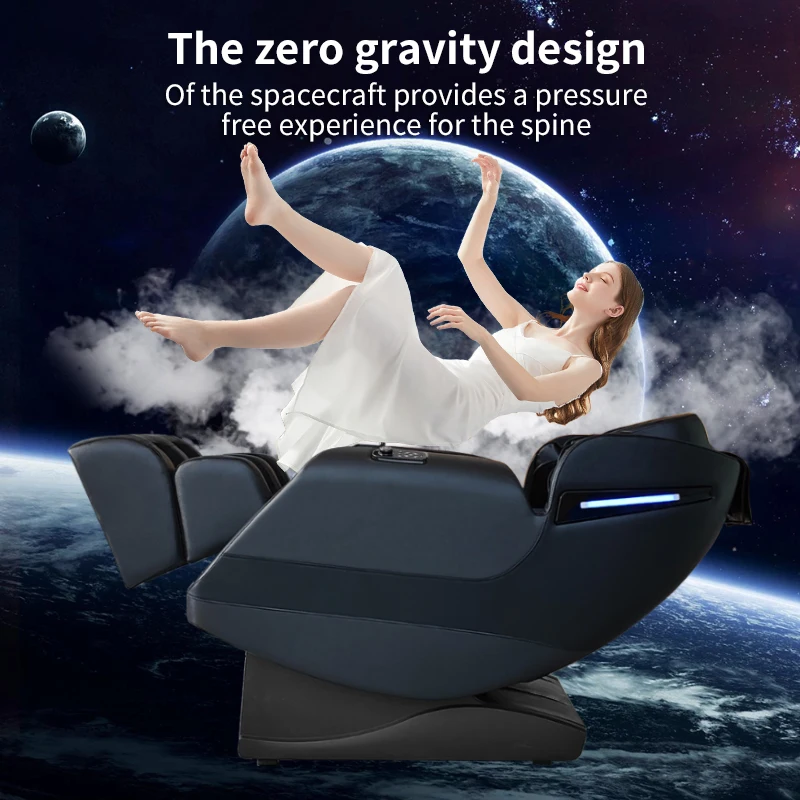 Wholesale Office Chair Black Body zero gravity massage chair Armchair Apartment Home Massage Chair 3