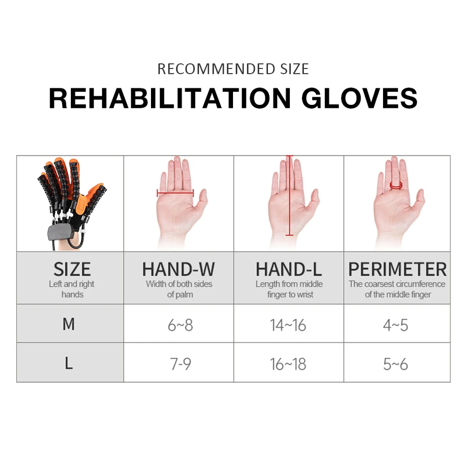 Hemiplegia Rehabilitation Equipment Stroke Recovery Robot Glove Cerebral Infarction Training Device Finger Hand Function Workout