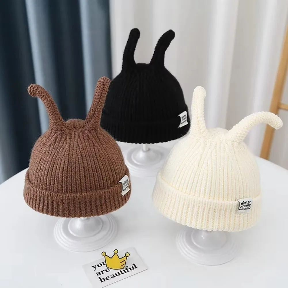Knitted Windproof Hat for Kids Autumn Winter