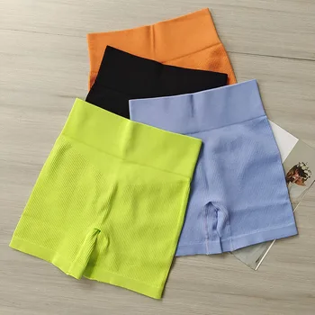 Women's High-Waisted Butt Lift Biker Shorts - Breathable Moisture-Wicking Compression Shorts for Running, Gym & Yoga