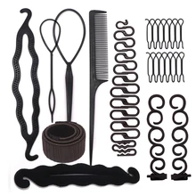 

Braiding Hair Clip Women DIY Hair Accessories Twist Bun Maker Comb Ponytail Bun Maker Styling Clip Braid Hair Styling Tools
