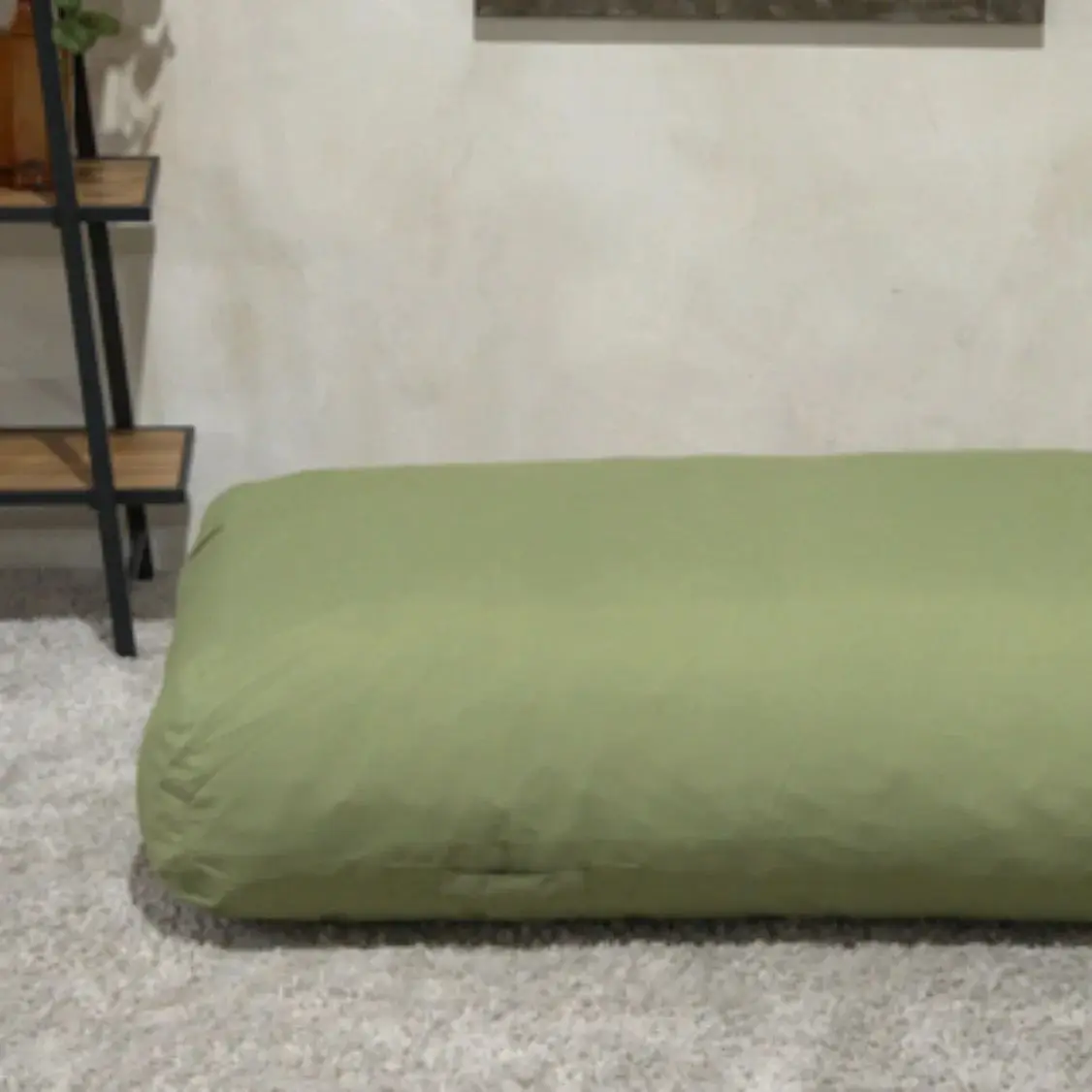 Kasper Water Resistant 6'x3' Lounger Bean Bag, Green