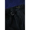 Second Order Pleated Jeans Black 14oz Selvage Denim High Rise British Army Pants 4