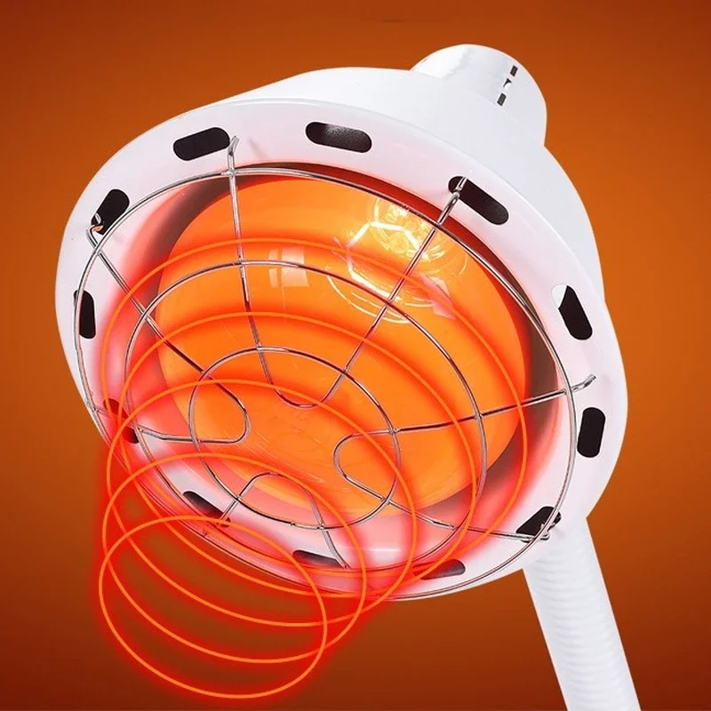 Lampadina Da Terra Con Supporto Per Lampada Per Terapia A Infrarossi Regolabile Pro 275W Per Massaggio Antidolorifico E Strumento Per Fisioterapia Per