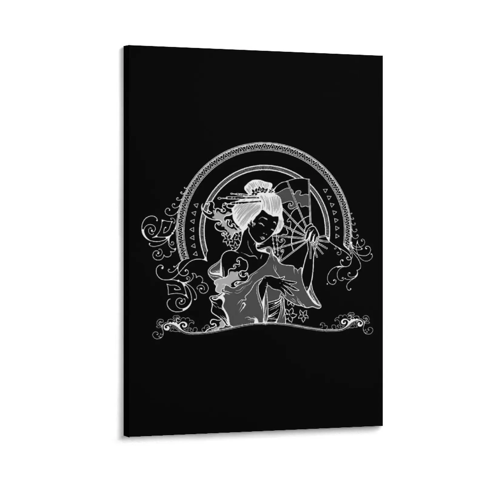 

Art Deco Geisha Canvas Painting aesthetic room decoration Decoration wall decorative picture for living room posters