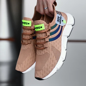 Scarpe da ginnastica casual da uomo Scarpe sportive traspiranti estive Scarpe da corsa leggere in rete per esterni Scarpe da passeggio per tennis da jogging atletiche 1