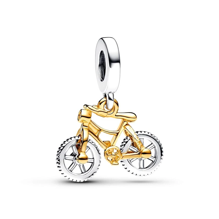Silver Charm Bracelet Authentic Fine Jeep Charm Beads Pendant Motorcycle & Bicycle Fit Original 925 Silver Pandora Bracelet DIY Cool Jewelry