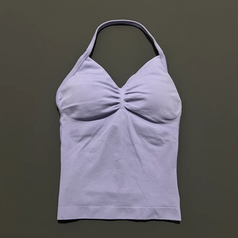 HISTELLO Df Dupe Gym Longline Strappy Top Yoga Vest Woman Backless Tank Tops Sports Fitness Bras Running Workout Gym Halter 116 Se40f5e763dcc4927a0b1502c1d93974bX