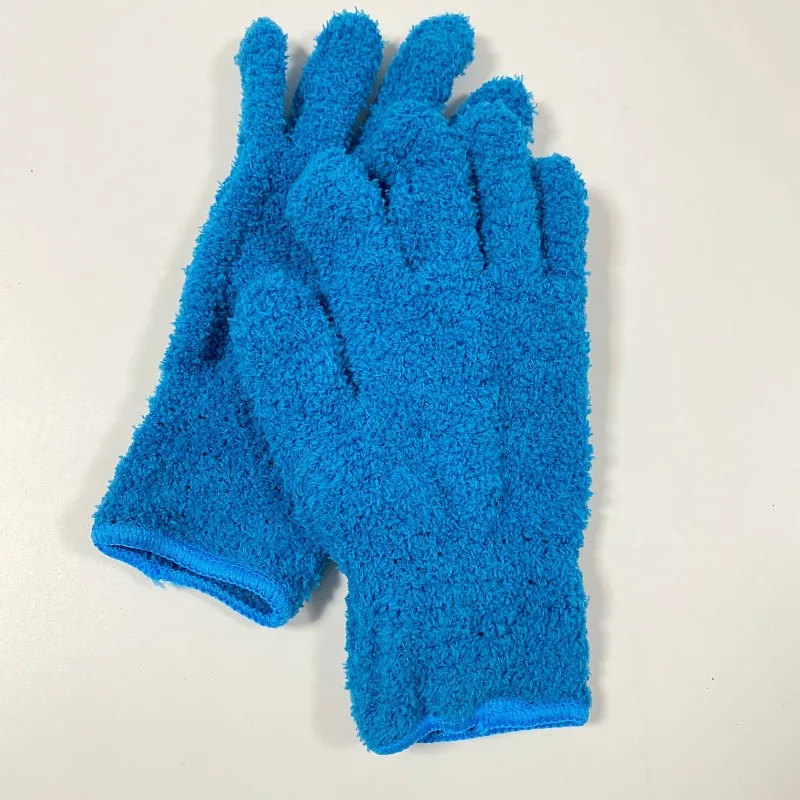 Portable Household Cleaning Ultra-fine Fiber Gloves, Thick and Lazy, Easy To Clean, Remove Dust and Wipe, Convenient Practical