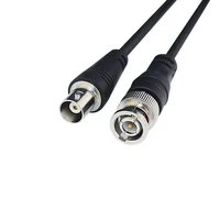 1M BNC Male to Female Plug CCTV Extension Coaxial Line Cable  Male to Male Security Monitoring 0.5m 2m 3m 5m 3.3ft Long Black 2