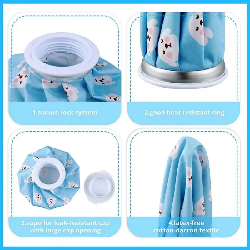 Cold Compress Ice Pack Cartoon Hot and Cold Multifunctional Therapy Kit Hot Therapy Exercise for Cooling Down Cloth Ice