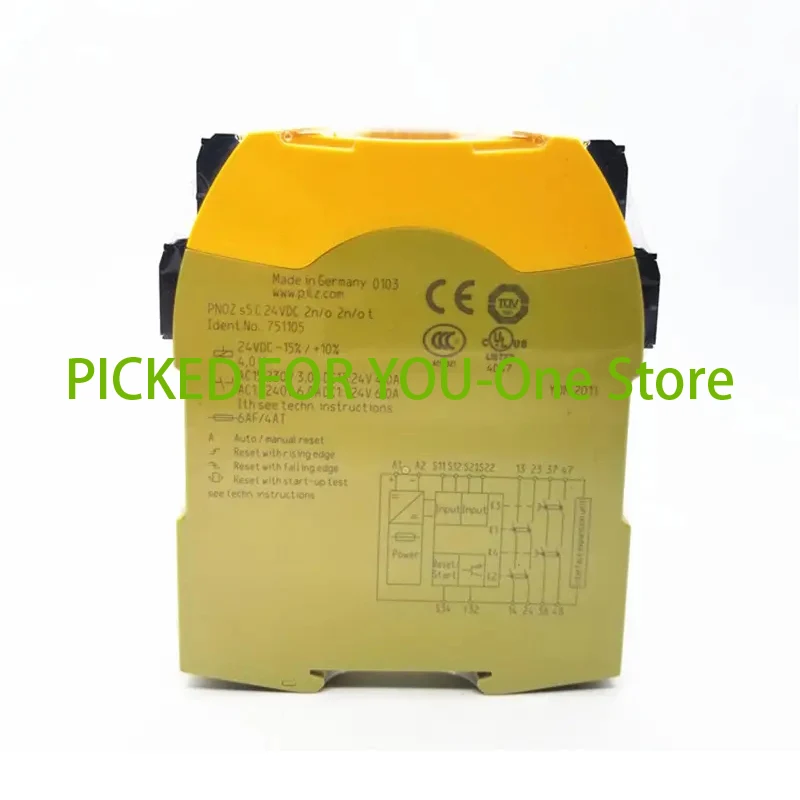 

New original PNOZ S5 751105 PNOZ S3 750103 PNOZ S7 751107 PNOZ S5 750105 PNOZ S3 751103 PNOZ S7 750107