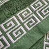 2PCS Green Bath Towels Set 1pcs Big Bath Towel 70x140cm and 1pcs Hand Face Towel 34x74cm Christmas Gift Sport Home Towels Set 4
